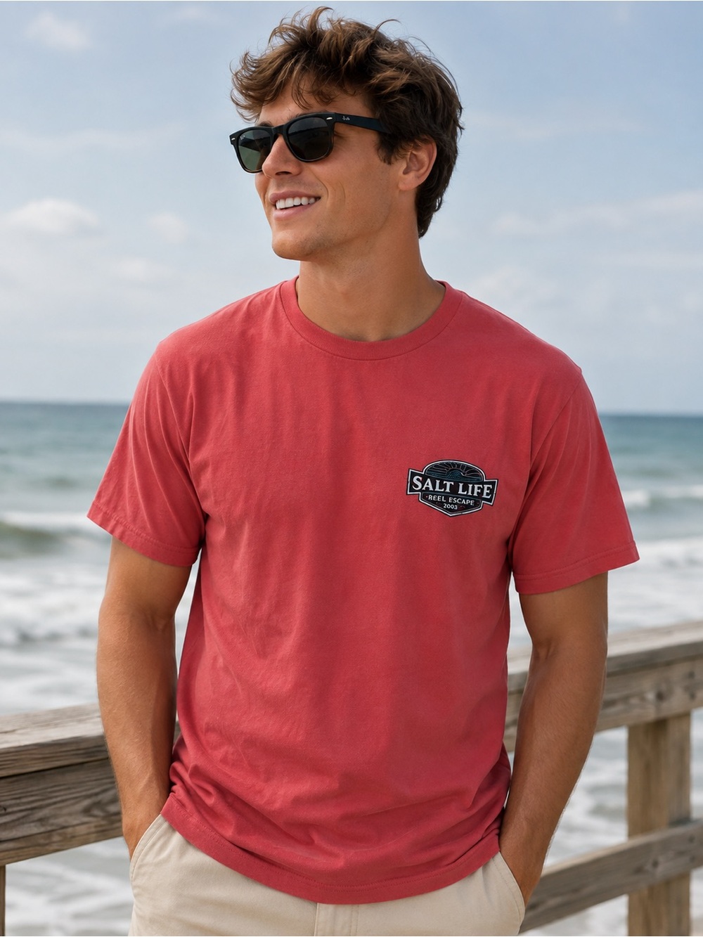 Salt Life 🎣🐟  Short-Sleeve Logo Tee XLT